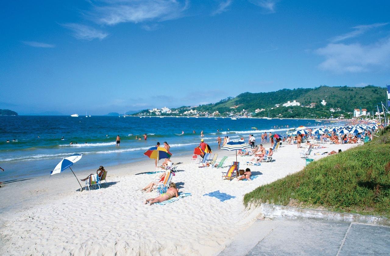 Apartamento Frente Para A Piscina A Uma Quadra Da Praia Florianópolis المظهر الخارجي الصورة