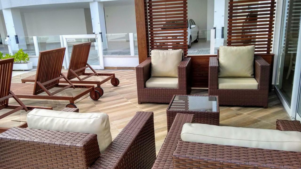 Apartamento Frente Para A Piscina A Uma Quadra Da Praia Florianópolis المظهر الخارجي الصورة
