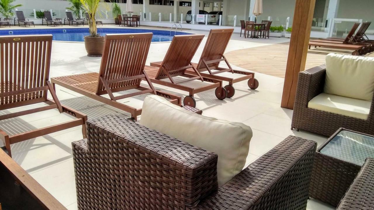Apartamento Frente Para A Piscina A Uma Quadra Da Praia Florianópolis المظهر الخارجي الصورة